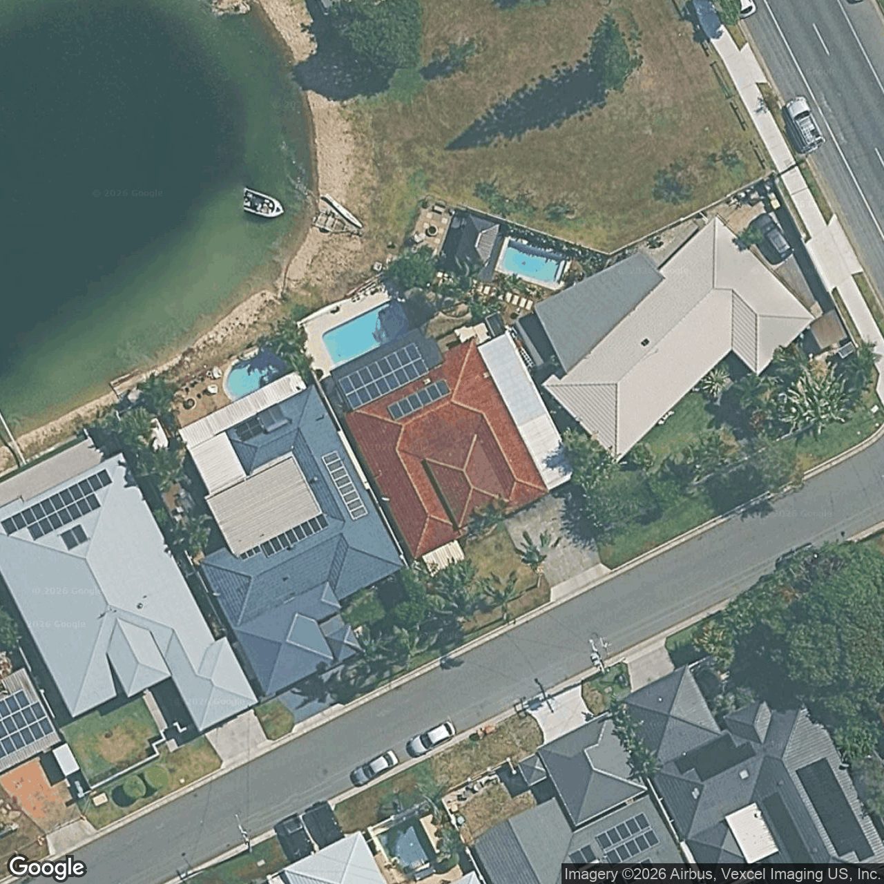 Aerial view of 3 Swordfish Court, Palm Beach QLD 4221