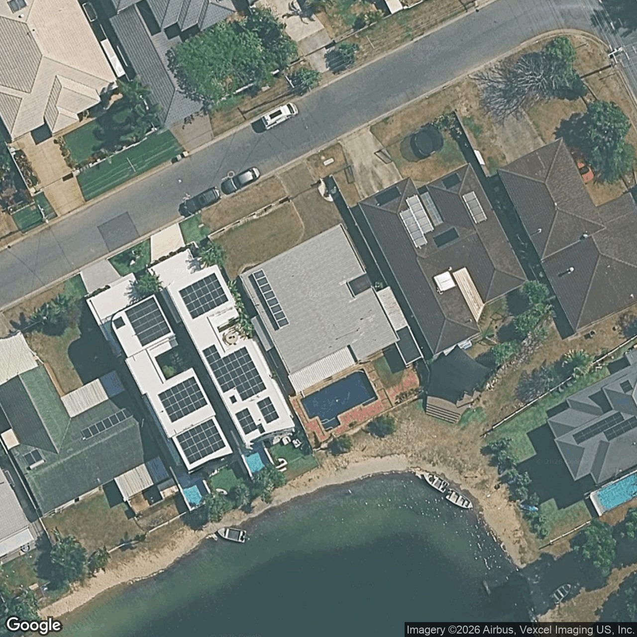 Aerial view of 6 Marlin Court, Palm Beach QLD 4221