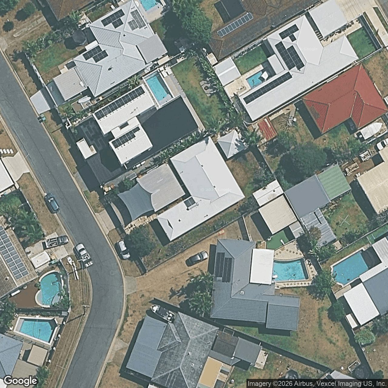 Aerial view of 7 Denawen Street, Palm Beach QLD 4221