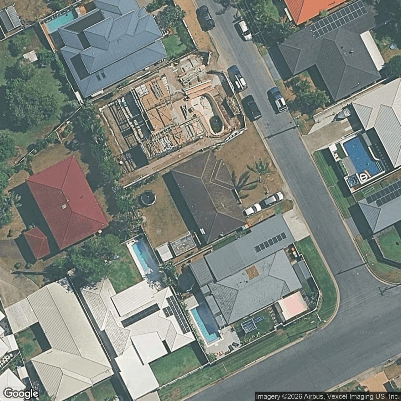 Aerial view of 4 Araluen Avenue, Palm Beach QLD 4221