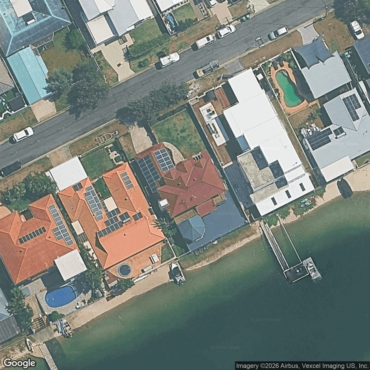 Aerial view of 10 Dolphin Court, Palm Beach QLD 4221