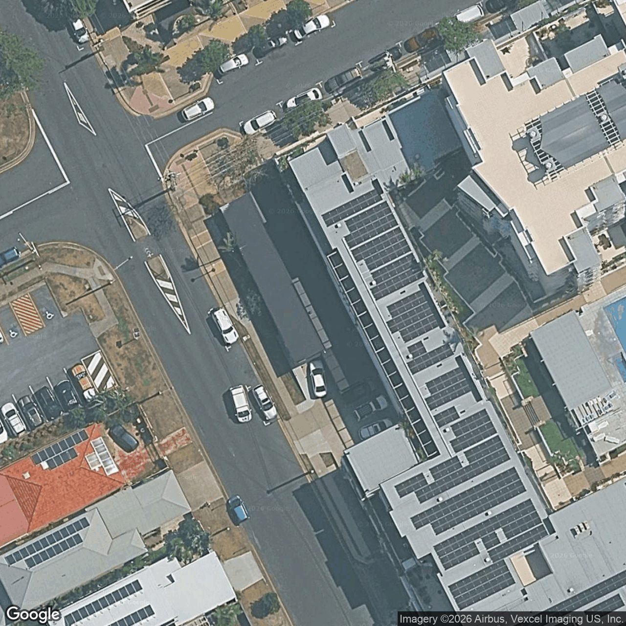 Aerial view of 20 Fifth Avenue, Palm Beach QLD 4221