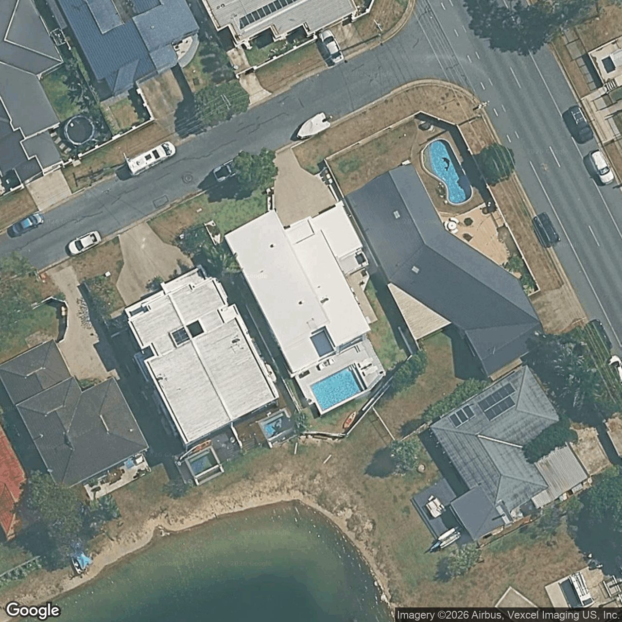 Aerial view of 4 Barracuda Court, Palm Beach QLD 4221