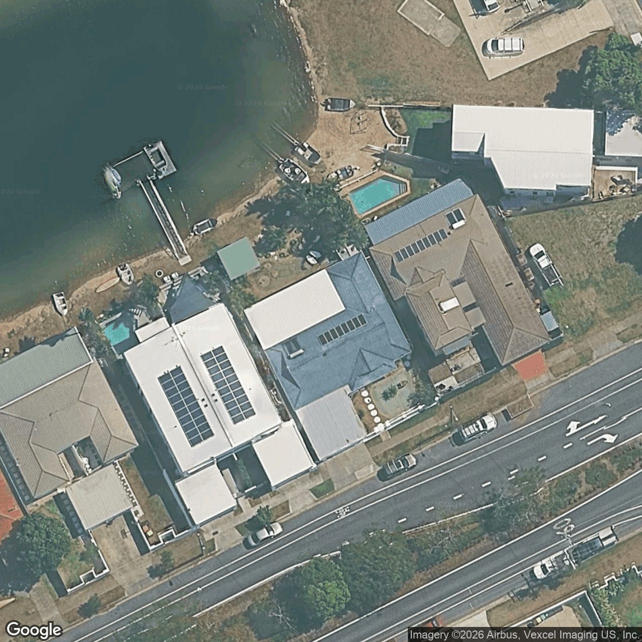 Aerial view of 45 Nineteenth Avenue, Palm Beach QLD 4221