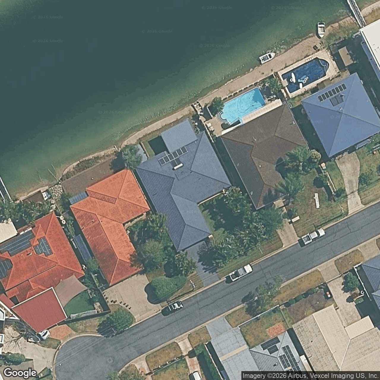 Aerial view of 23 Dolphin Court, Palm Beach QLD 4221