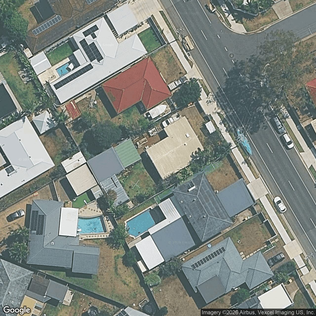 Aerial view of 194 Townson Avenue, Palm Beach QLD 4221