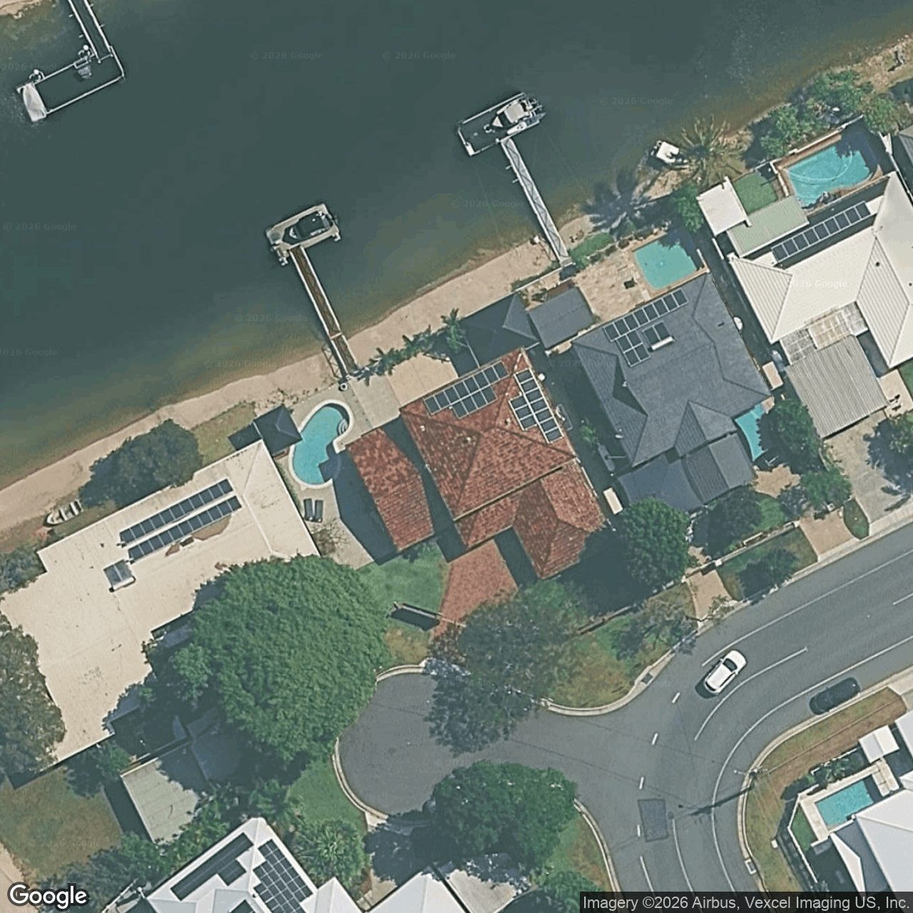 Aerial view of 63 Fifteenth Avenue, Palm Beach QLD 4221