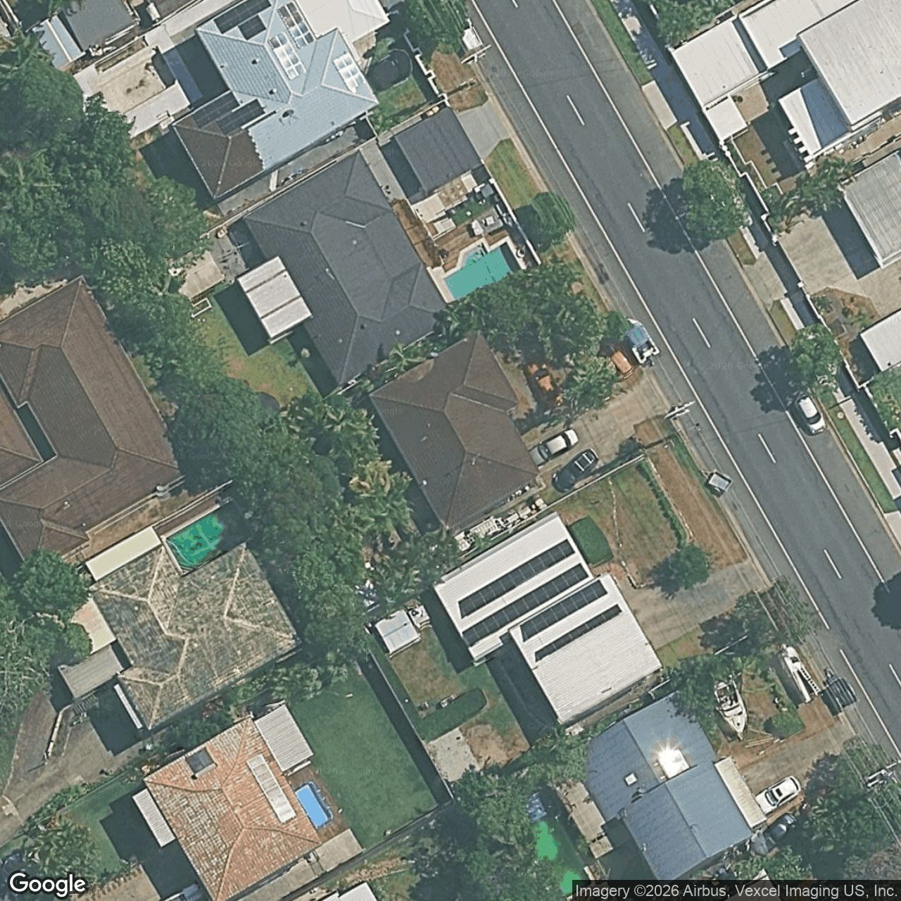 Aerial view of 179 Mallawa Drive, Palm Beach QLD 4221