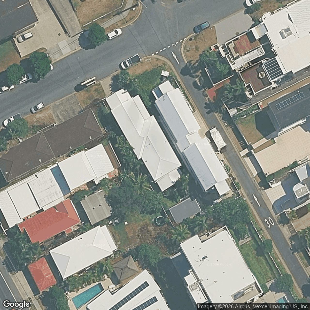 Aerial view of 8 Fourth Avenue, Palm Beach QLD 4221