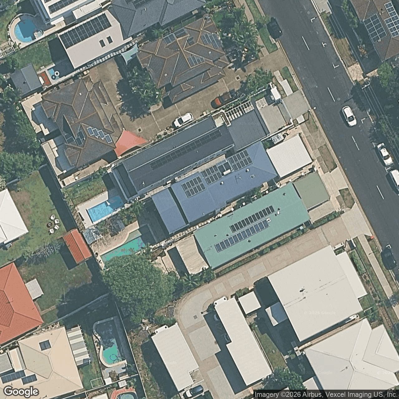 Aerial view of 128 Cypress Terrace, Palm Beach QLD 4221