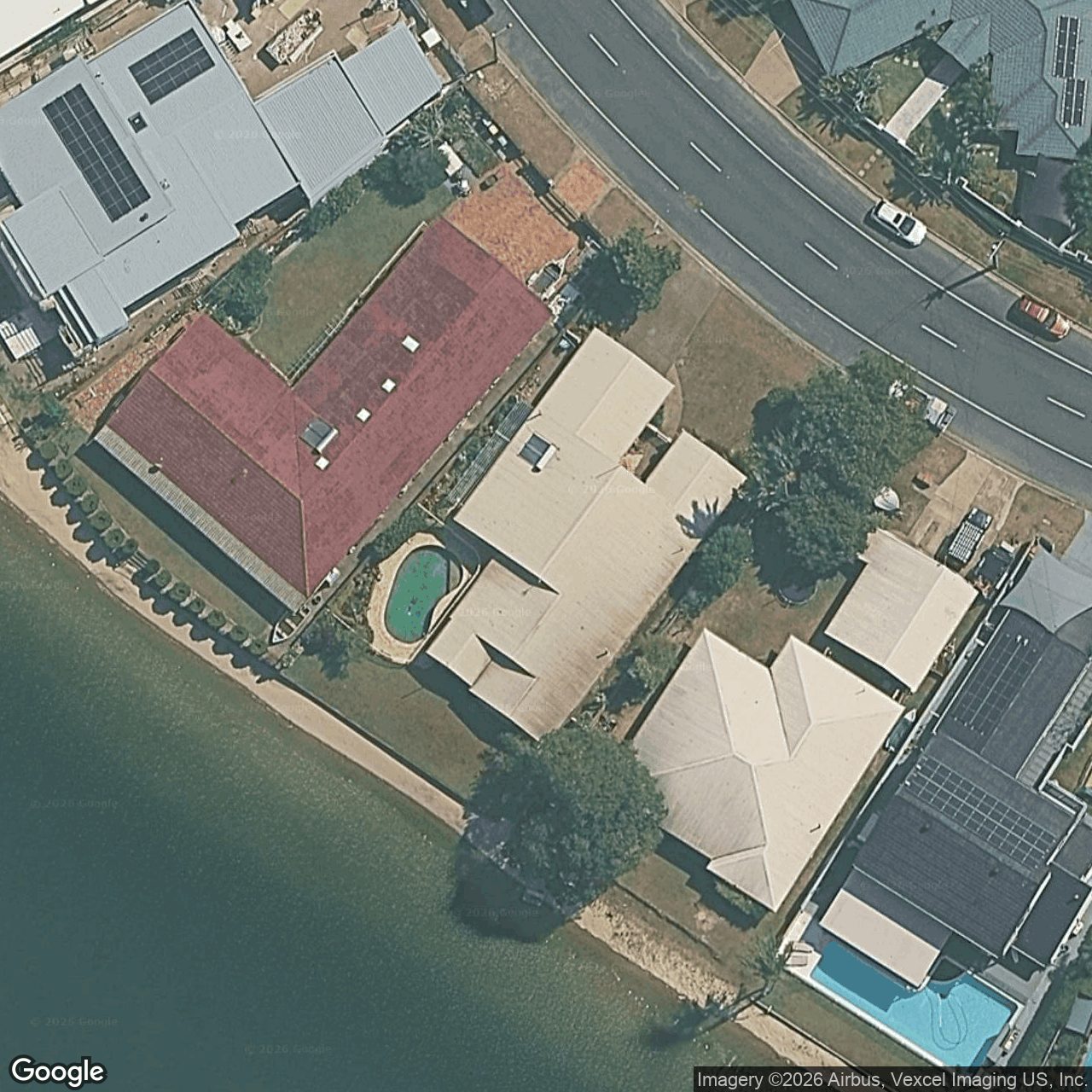 Aerial view of 146 Tahiti Avenue, Palm Beach QLD 4221