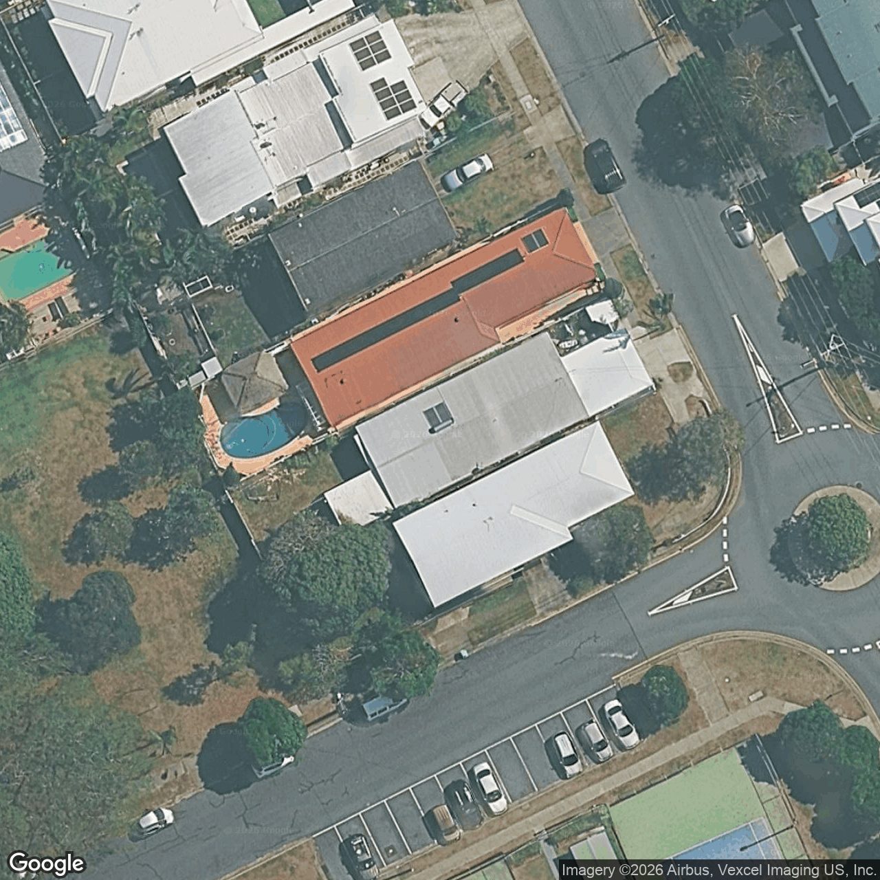 Aerial view of 176 Cypress Terrace, Palm Beach QLD 4221
