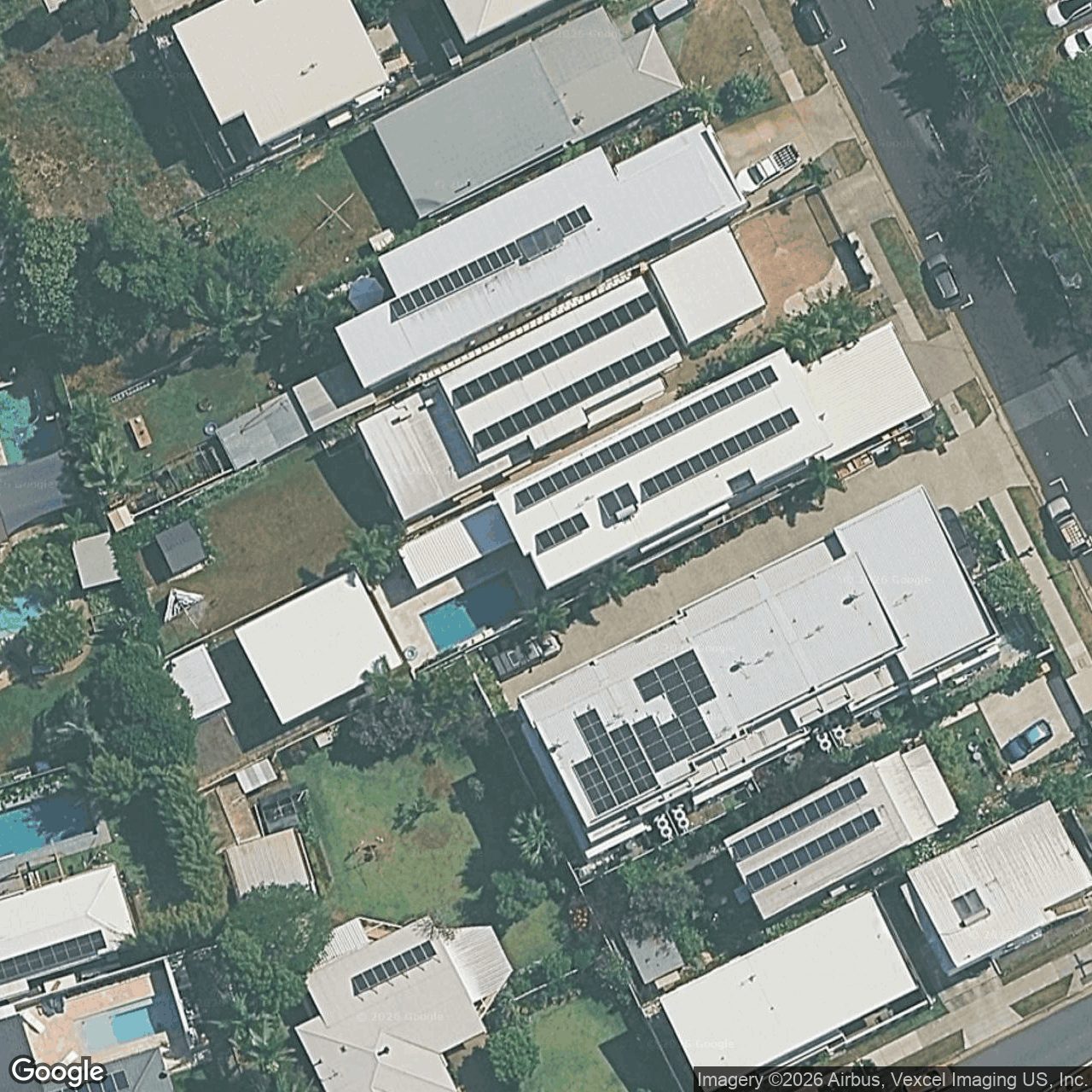 Aerial view of 112 Cypress Terrace, Palm Beach QLD 4221