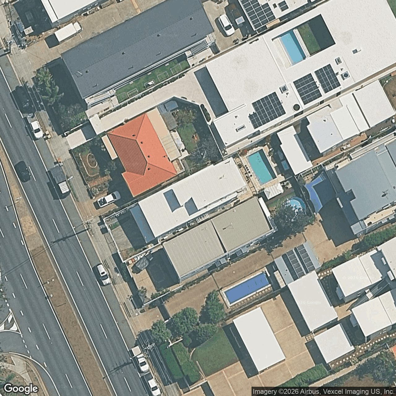 Aerial view of 1365 Gold Coast Highway, Palm Beach QLD 4221