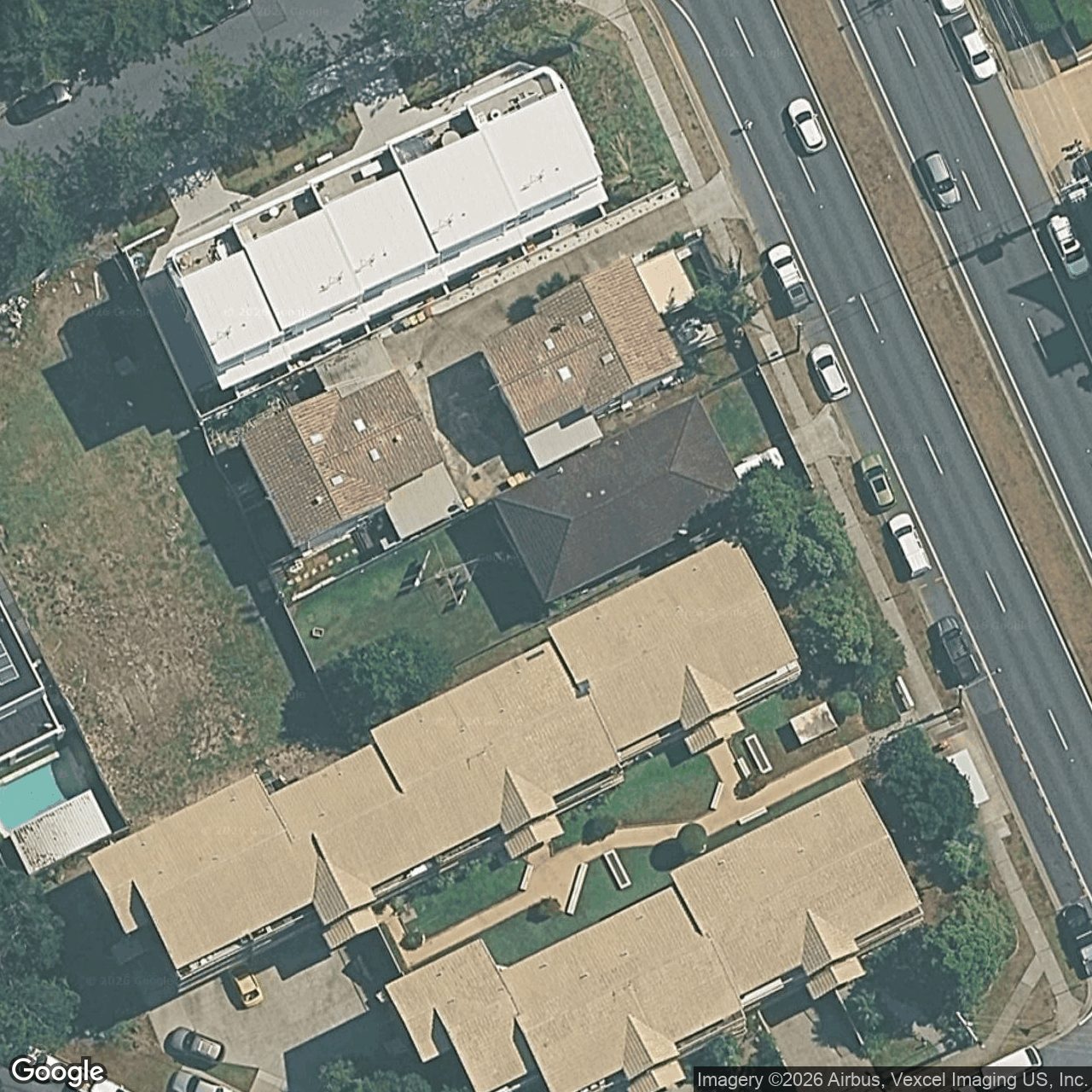 Aerial view of 1382 Gold Coast Highway, Palm Beach QLD 4221