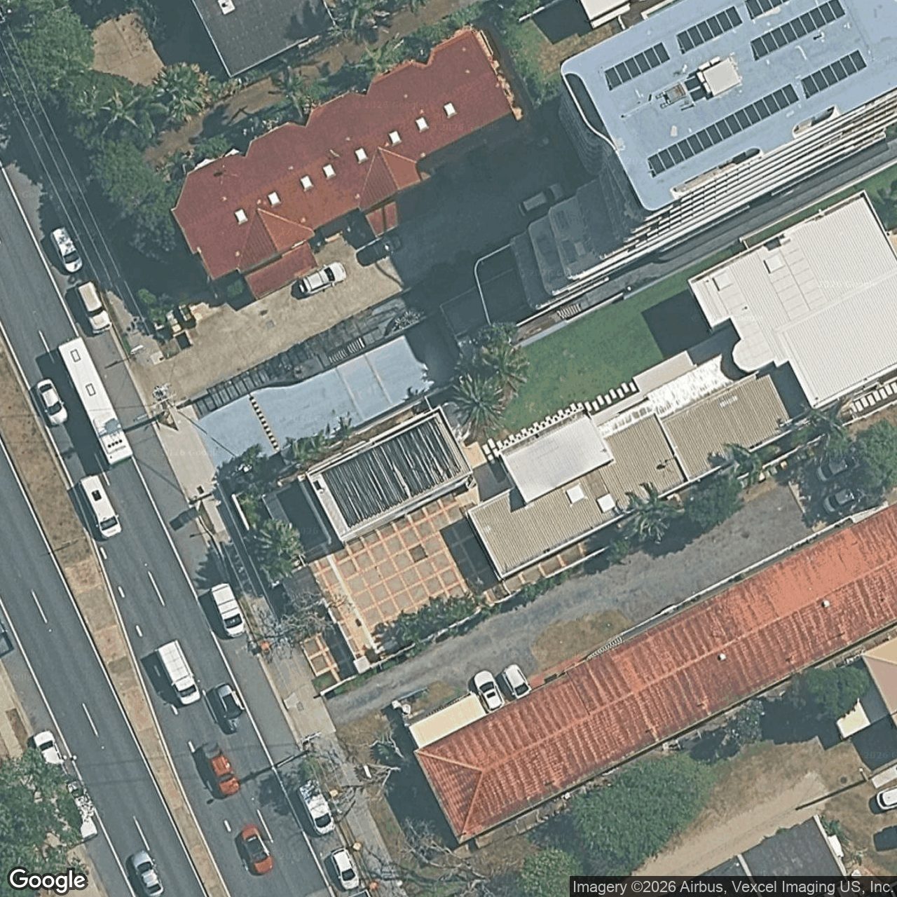 Aerial view of 1329 Gold Coast Highway, Palm Beach QLD 4221