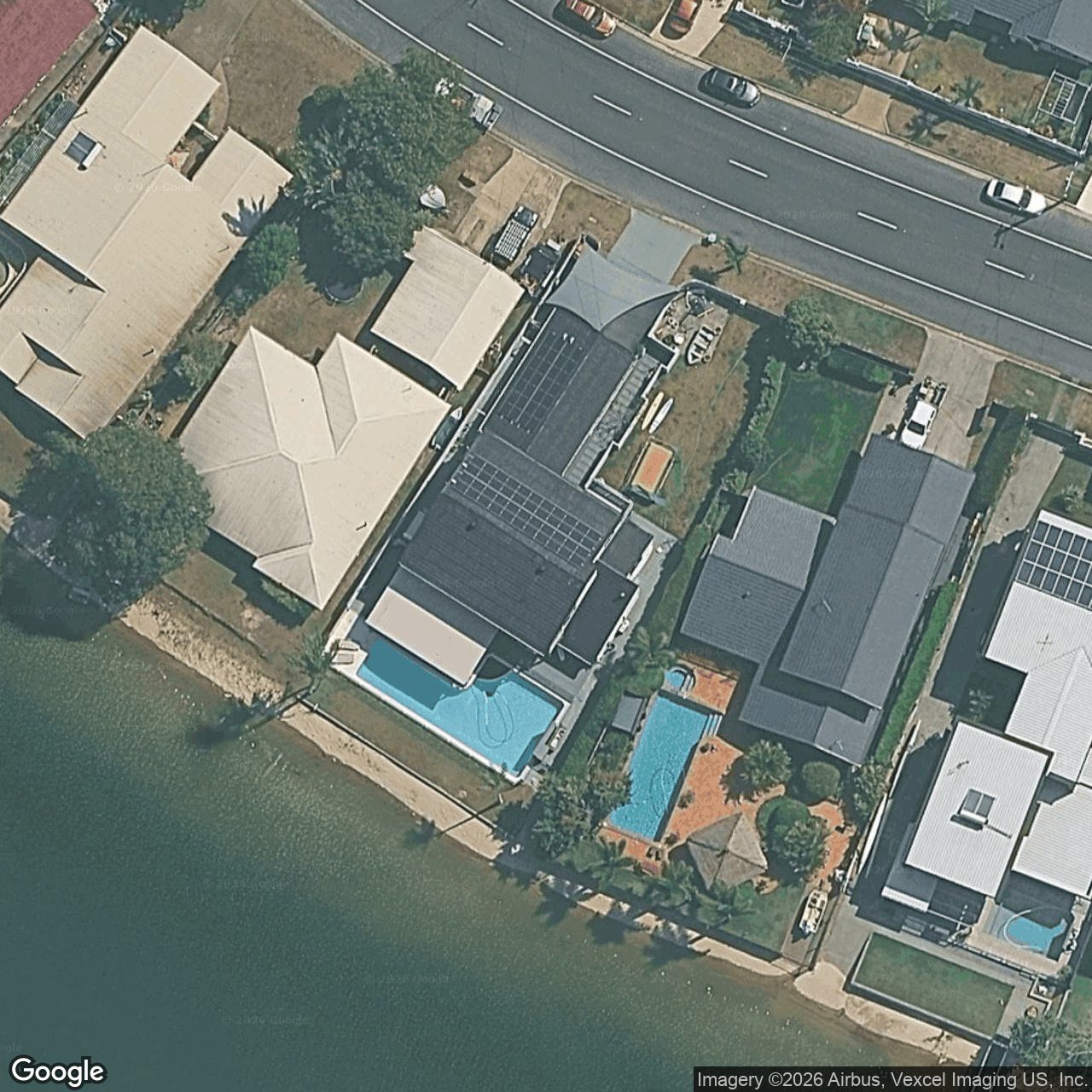 Aerial view of 142 Tahiti Avenue, Palm Beach QLD 4221