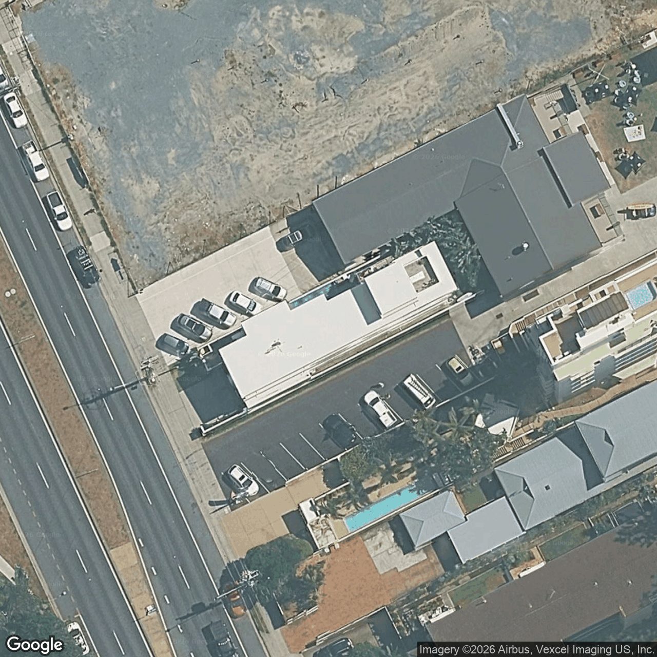 Aerial view of 1289 Gold Coast Highway, Palm Beach QLD 4221