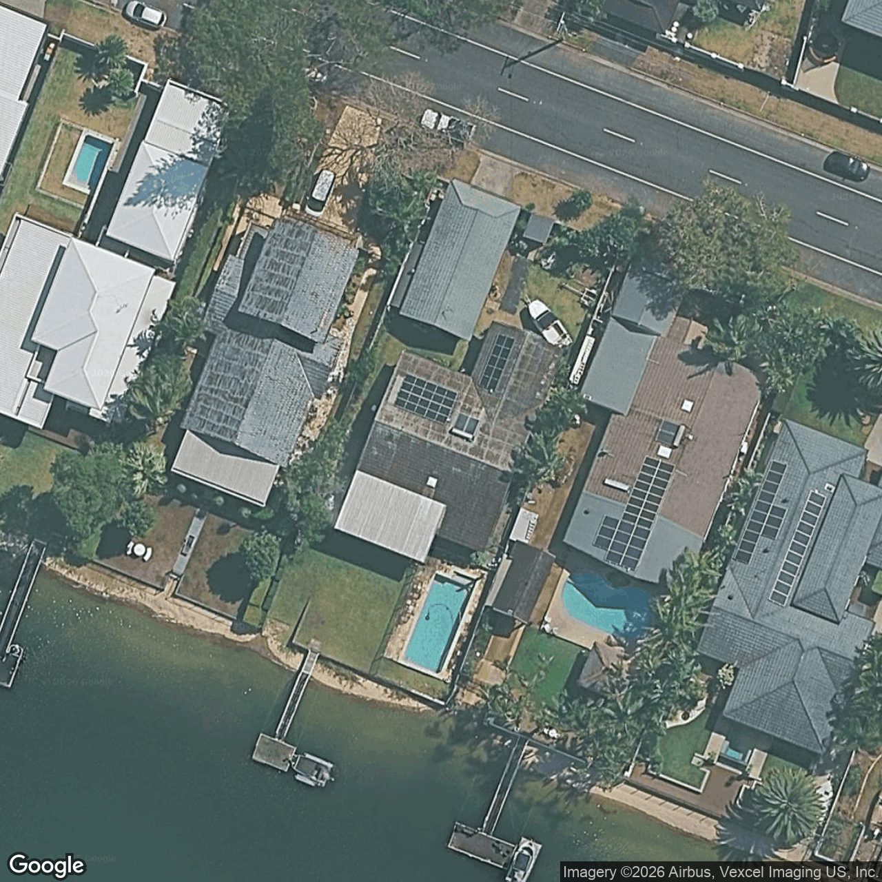 Aerial view of 132 Tahiti Avenue, Palm Beach QLD 4221