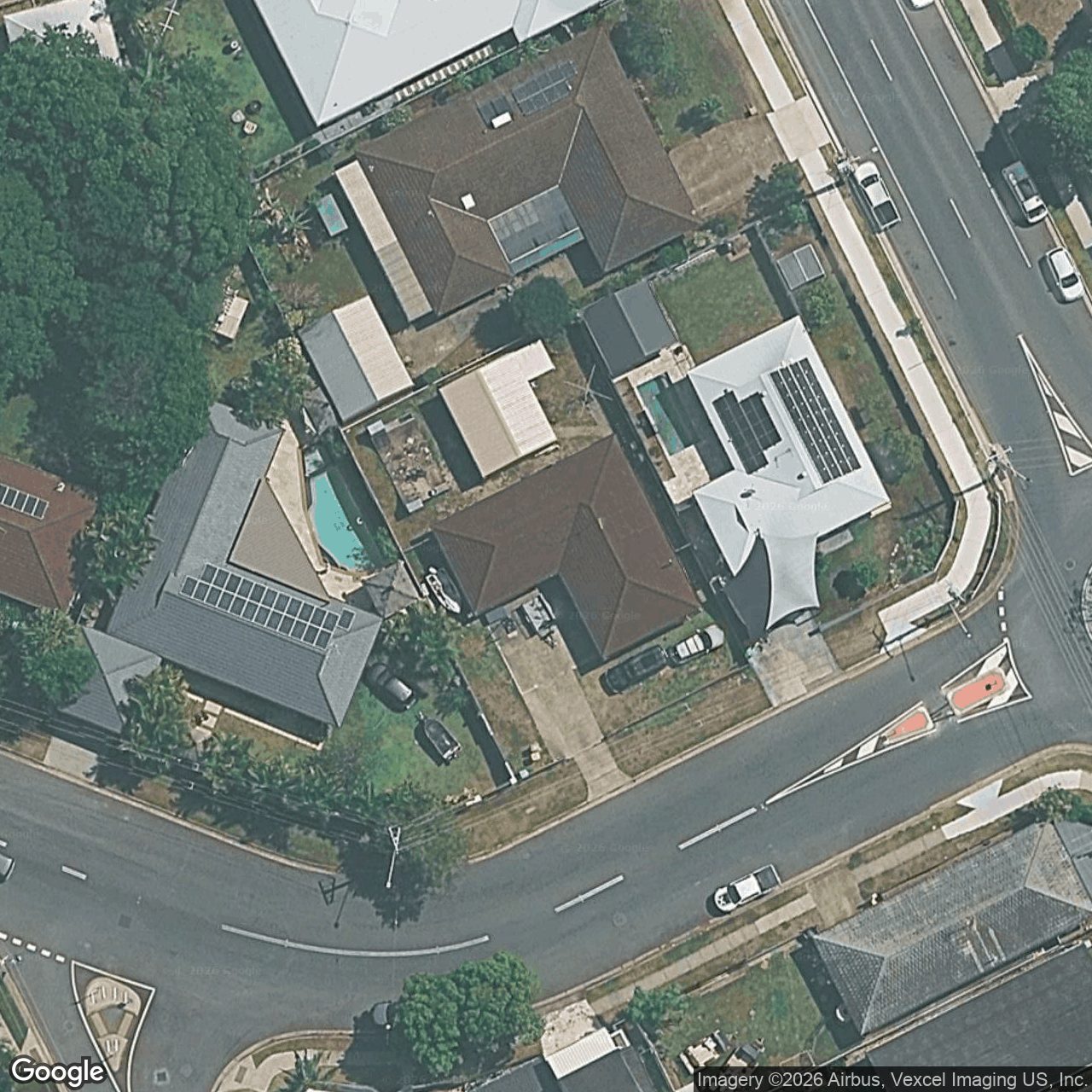 Aerial view of 41 Seventh Avenue, Palm Beach QLD 4221