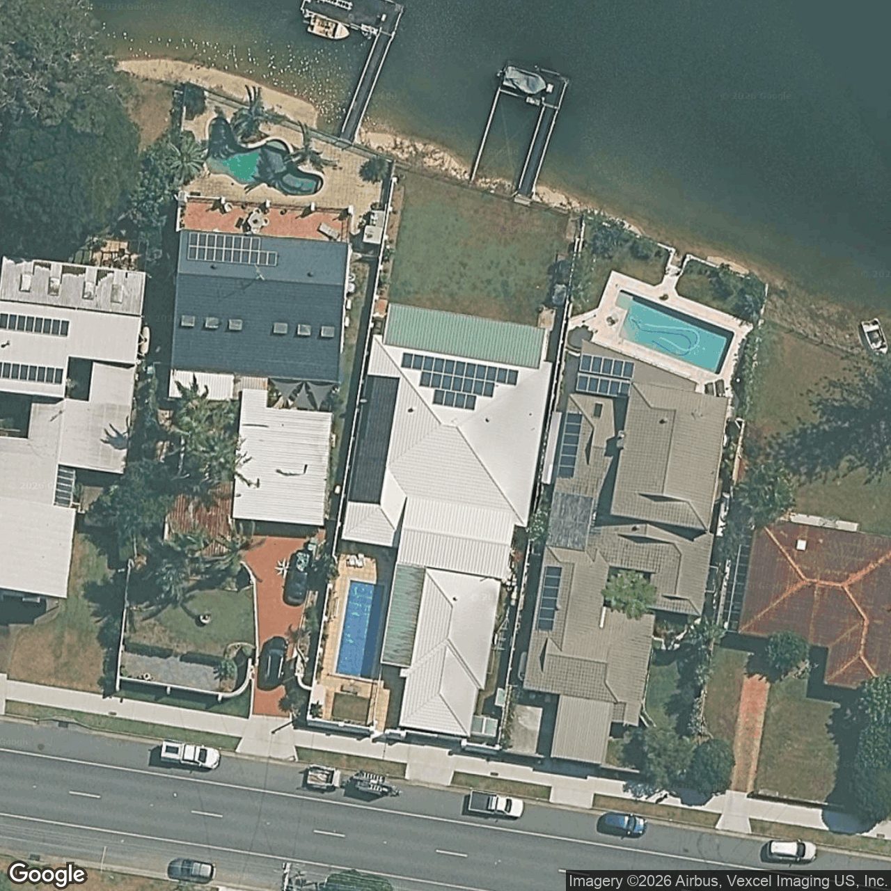 Aerial view of 238 Mallawa Drive, Palm Beach QLD 4221