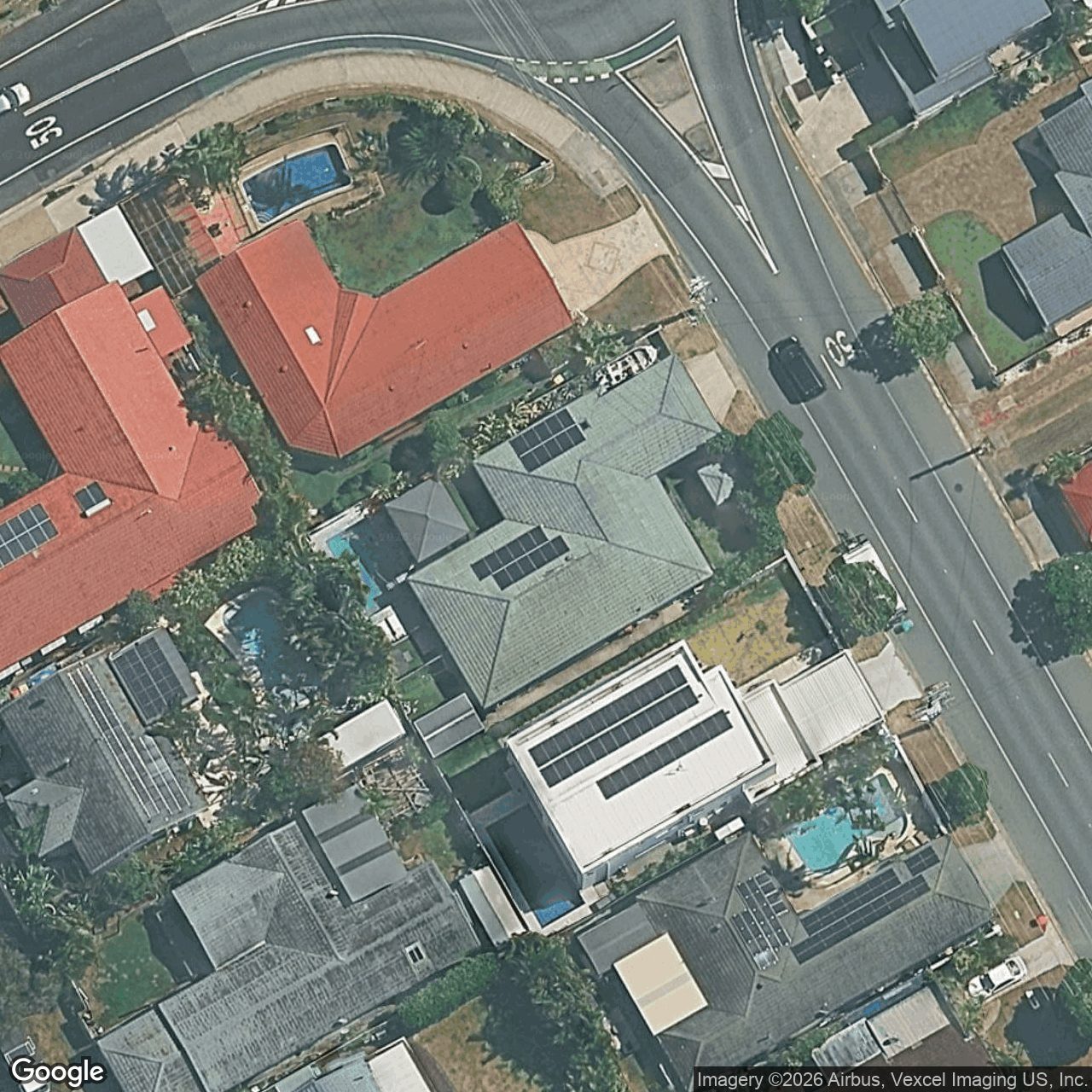 Aerial view of 7 Mallawa Drive, Palm Beach QLD 4221