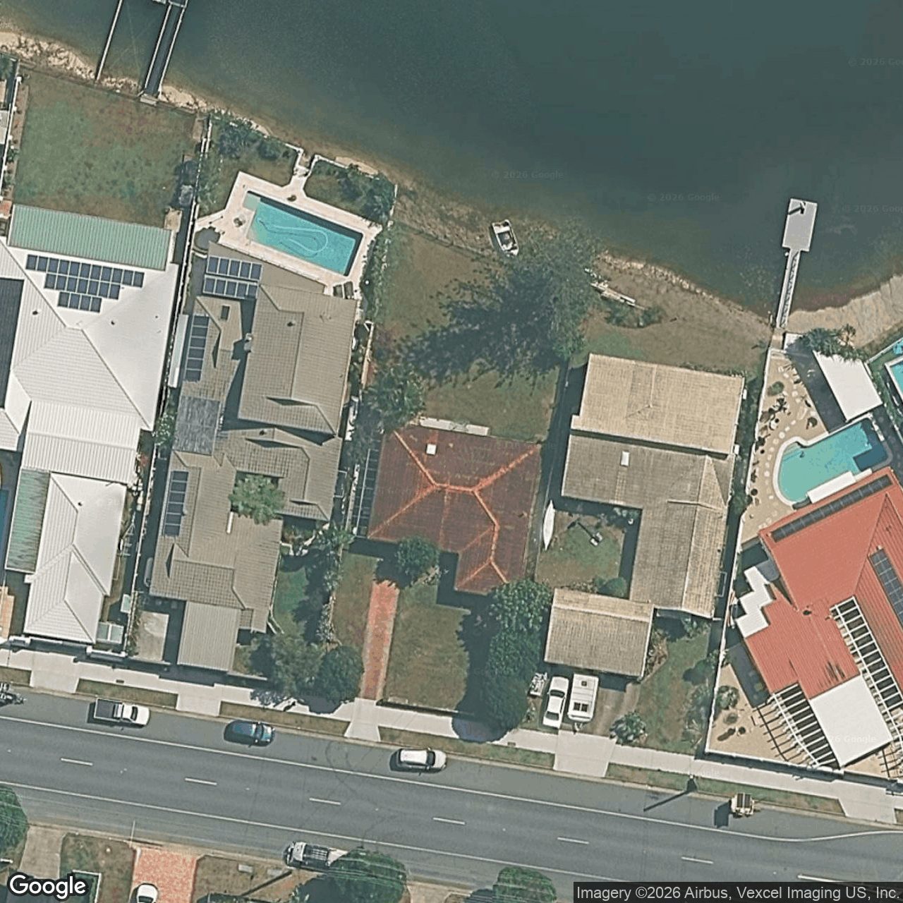 Aerial view of 242 Mallawa Drive, Palm Beach QLD 4221