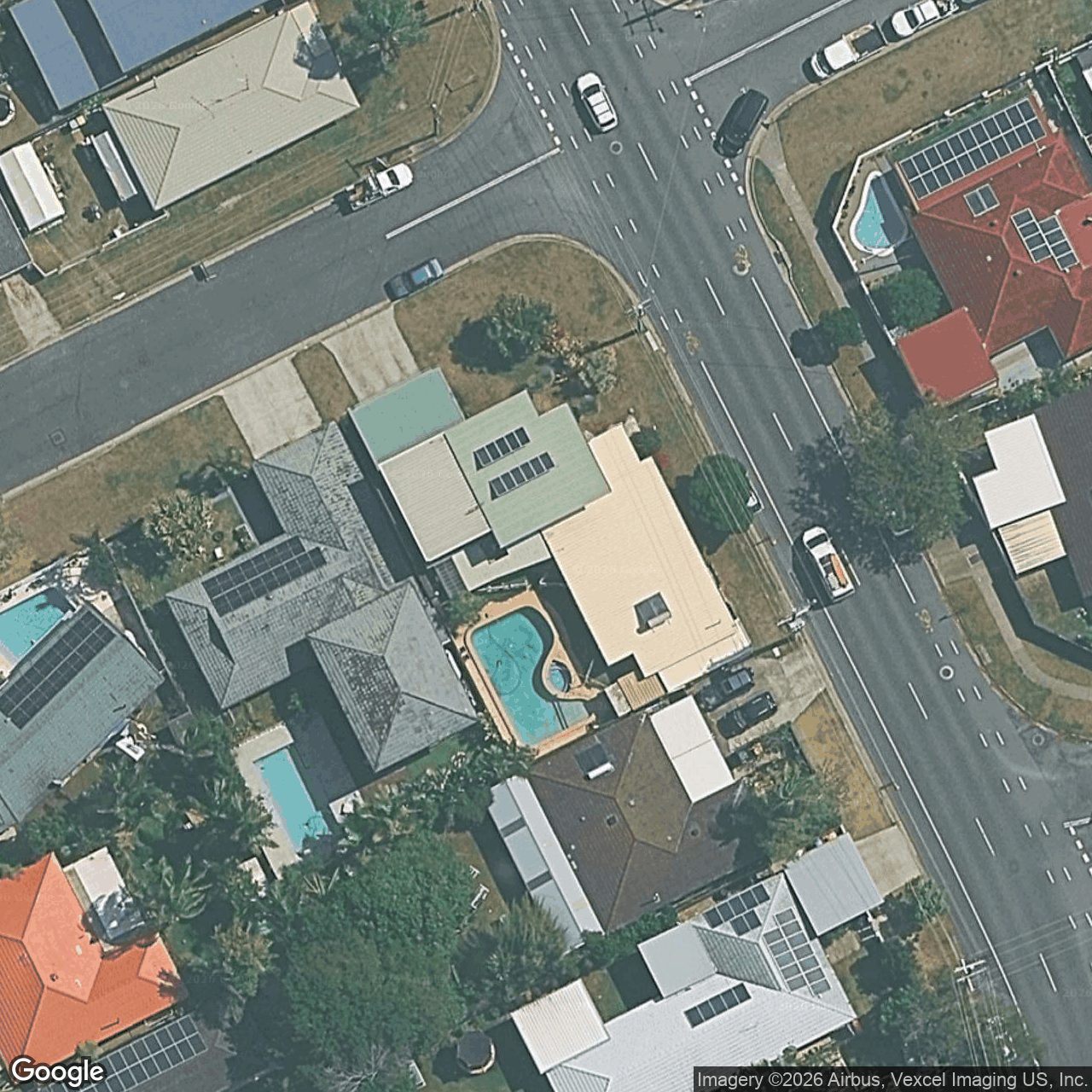 Aerial view of 52 Twenty Fourth Avenue, Palm Beach QLD 4221