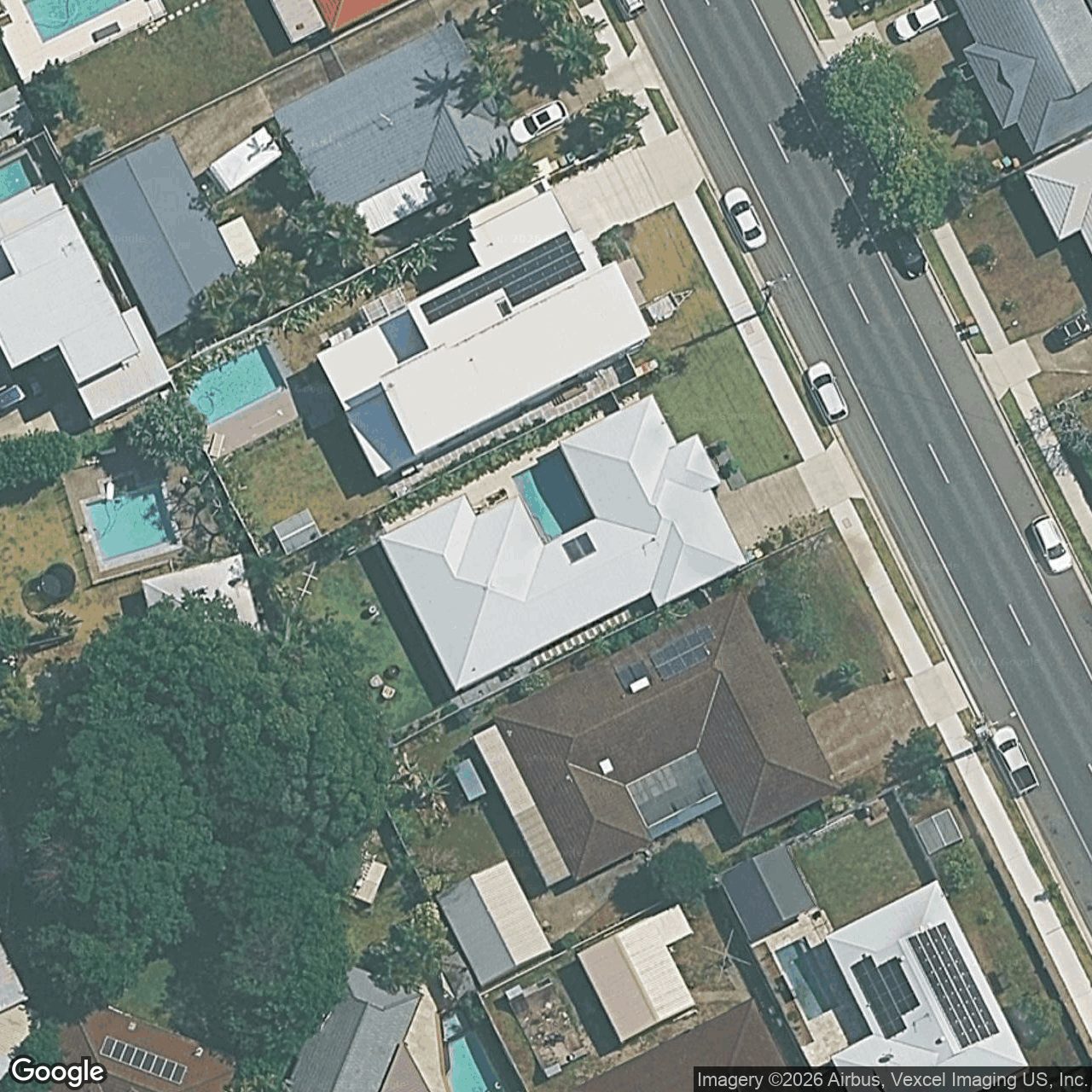 Aerial view of 208 Townson Avenue, Palm Beach QLD 4221