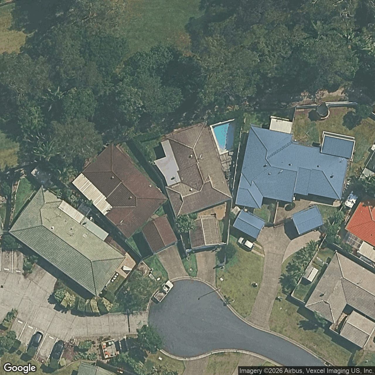 Aerial view of 5 Cardona Court, Reedy Creek QLD 4227