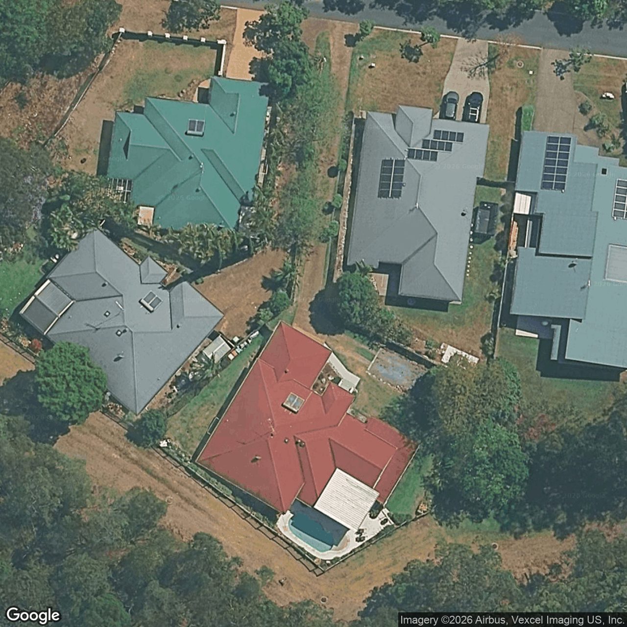 Aerial view of 12 Observatory Drive, Reedy Creek QLD 4227