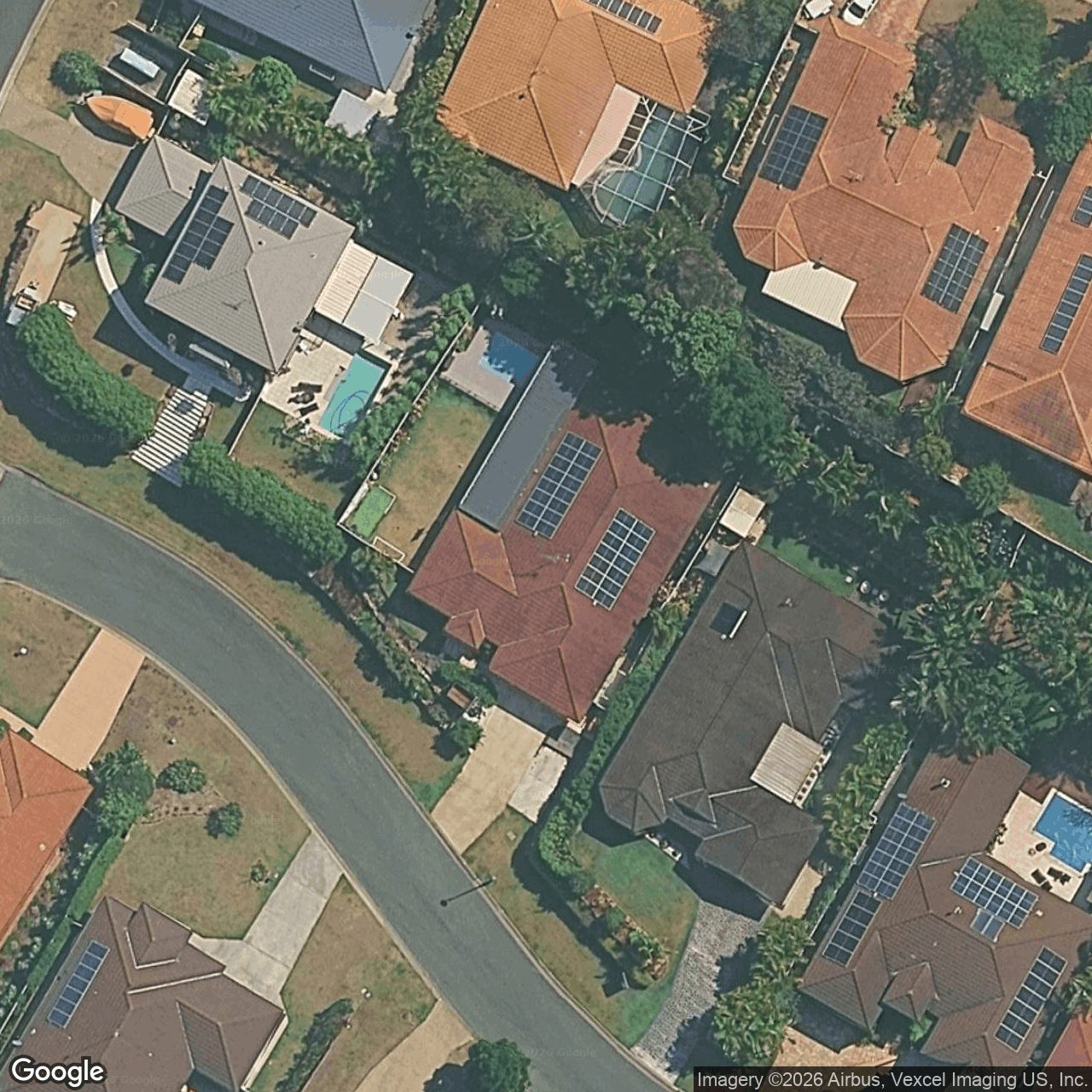 Aerial view of 4 Coffeebush Court, Reedy Creek QLD 4227