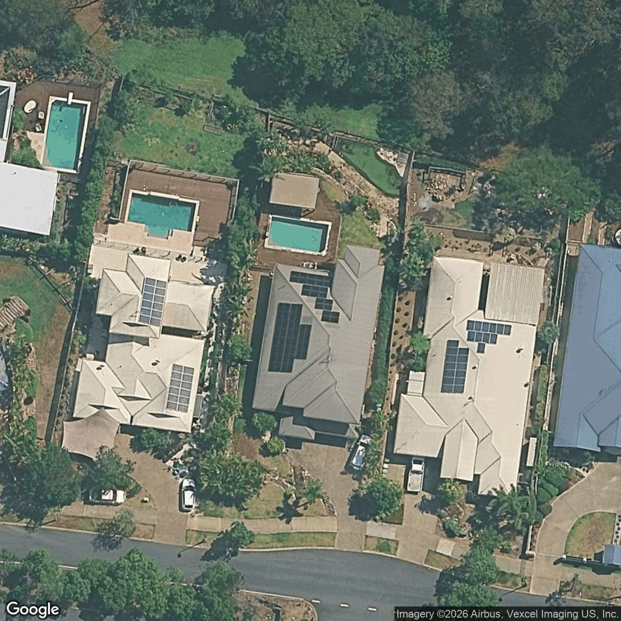 Aerial view of 13 Observatory Drive, Reedy Creek QLD 4227