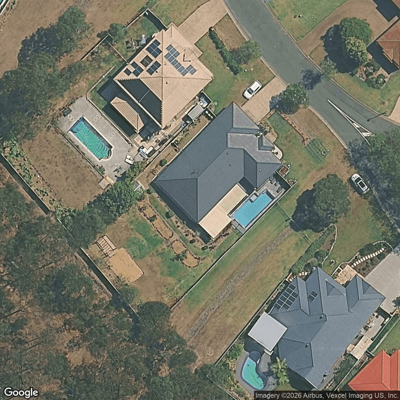 Aerial view of 27 Callicarpa Street, Reedy Creek QLD 4227