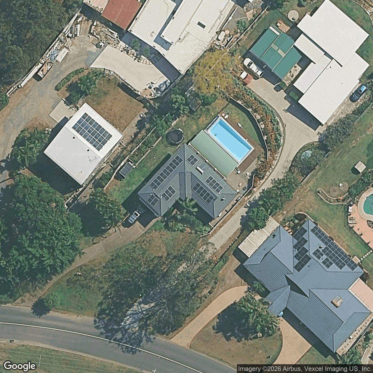 Aerial view of 65A Bridgman Drive, Reedy Creek QLD 4227