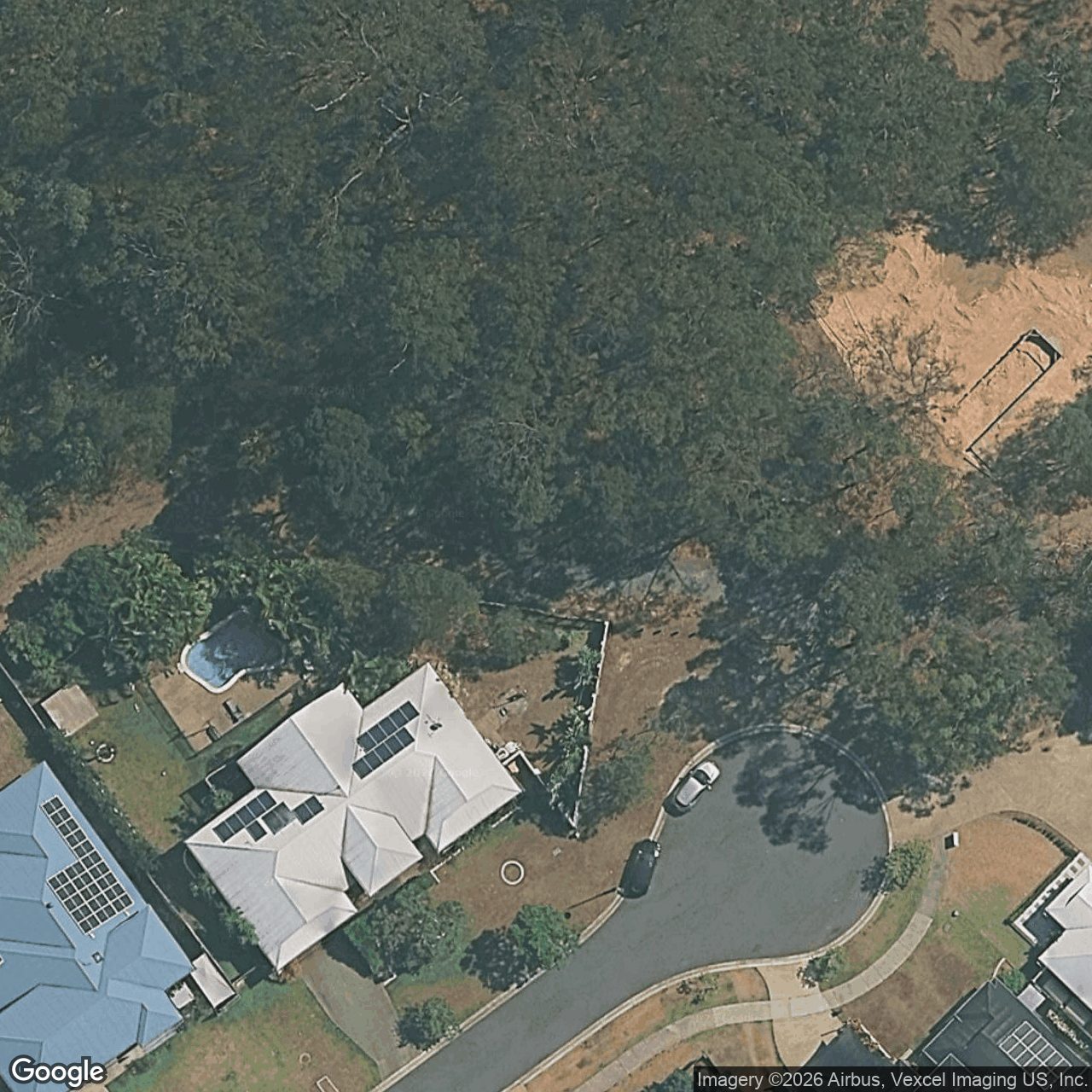 Aerial view of 20A Boambee Court, Reedy Creek QLD 4227
