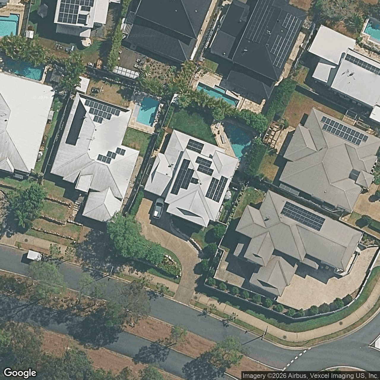 Aerial view of 43 Observatory Drive, Reedy Creek QLD 4227
