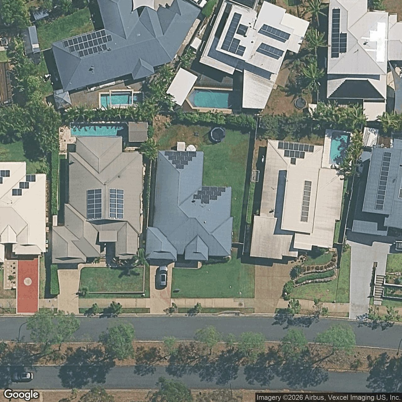 Aerial view of 55 Observatory Drive, Reedy Creek QLD 4227