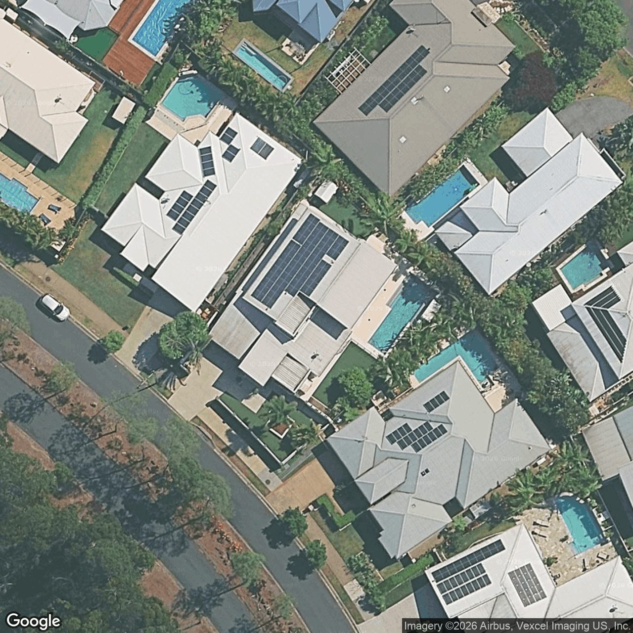 Aerial view of 35 Observatory Drive, Reedy Creek QLD 4227