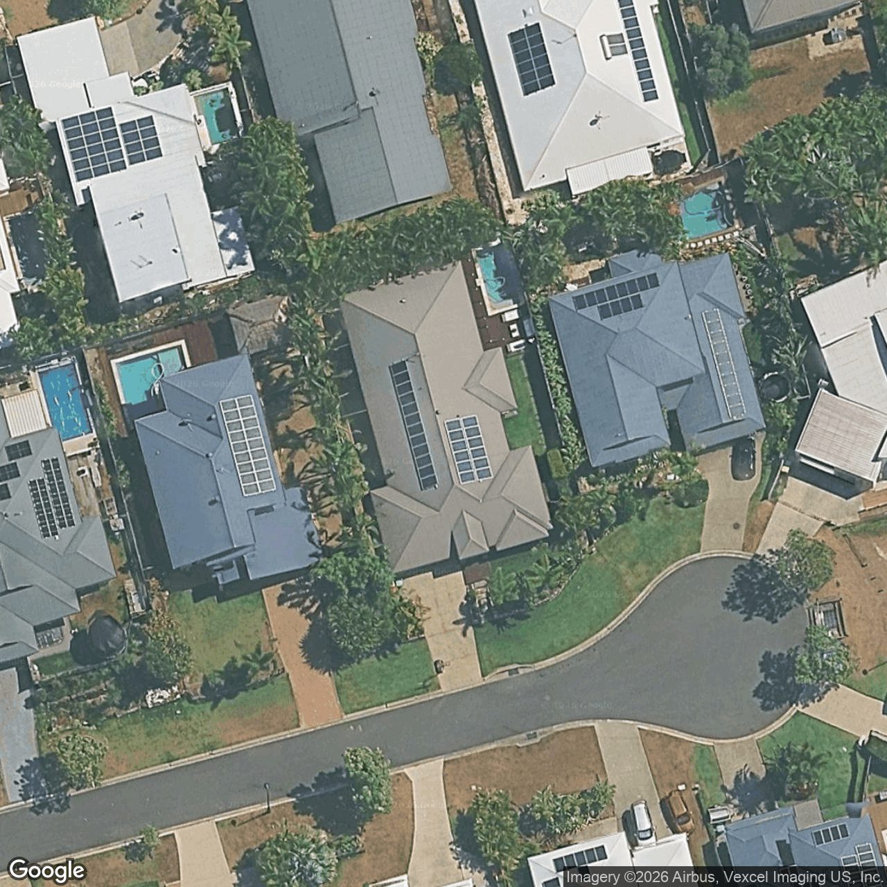 Aerial view of 10 Stockport Court, Reedy Creek QLD 4227