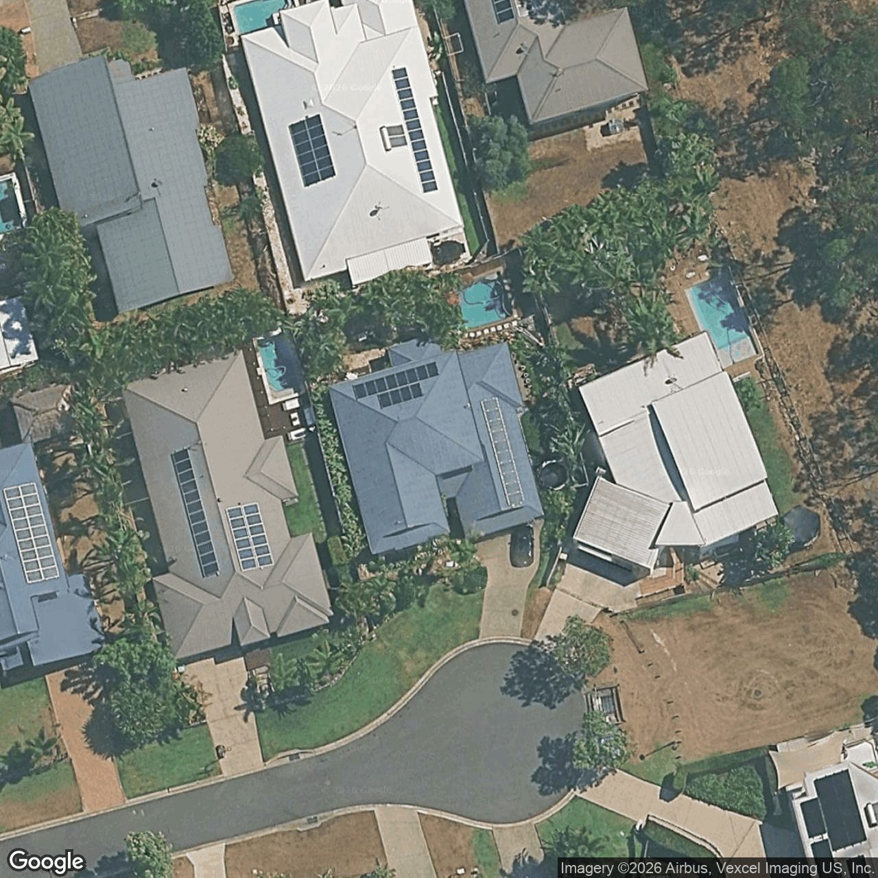 Aerial view of 12 Stockport Court, Reedy Creek QLD 4227