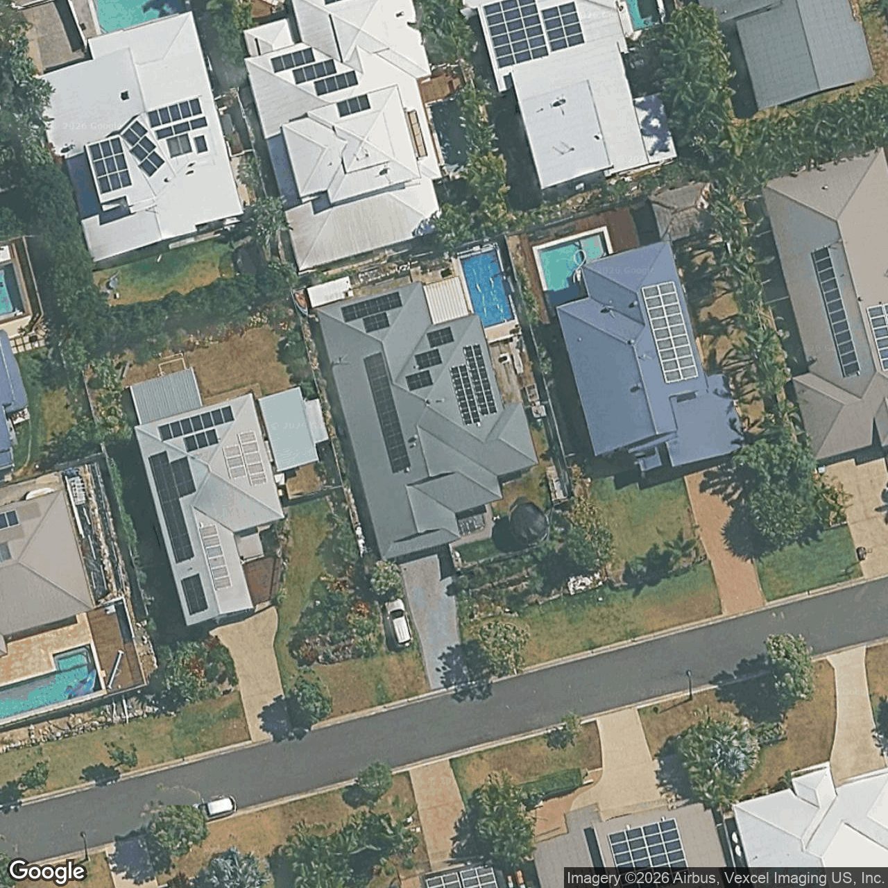 Aerial view of 6 Stockport Court, Reedy Creek QLD 4227