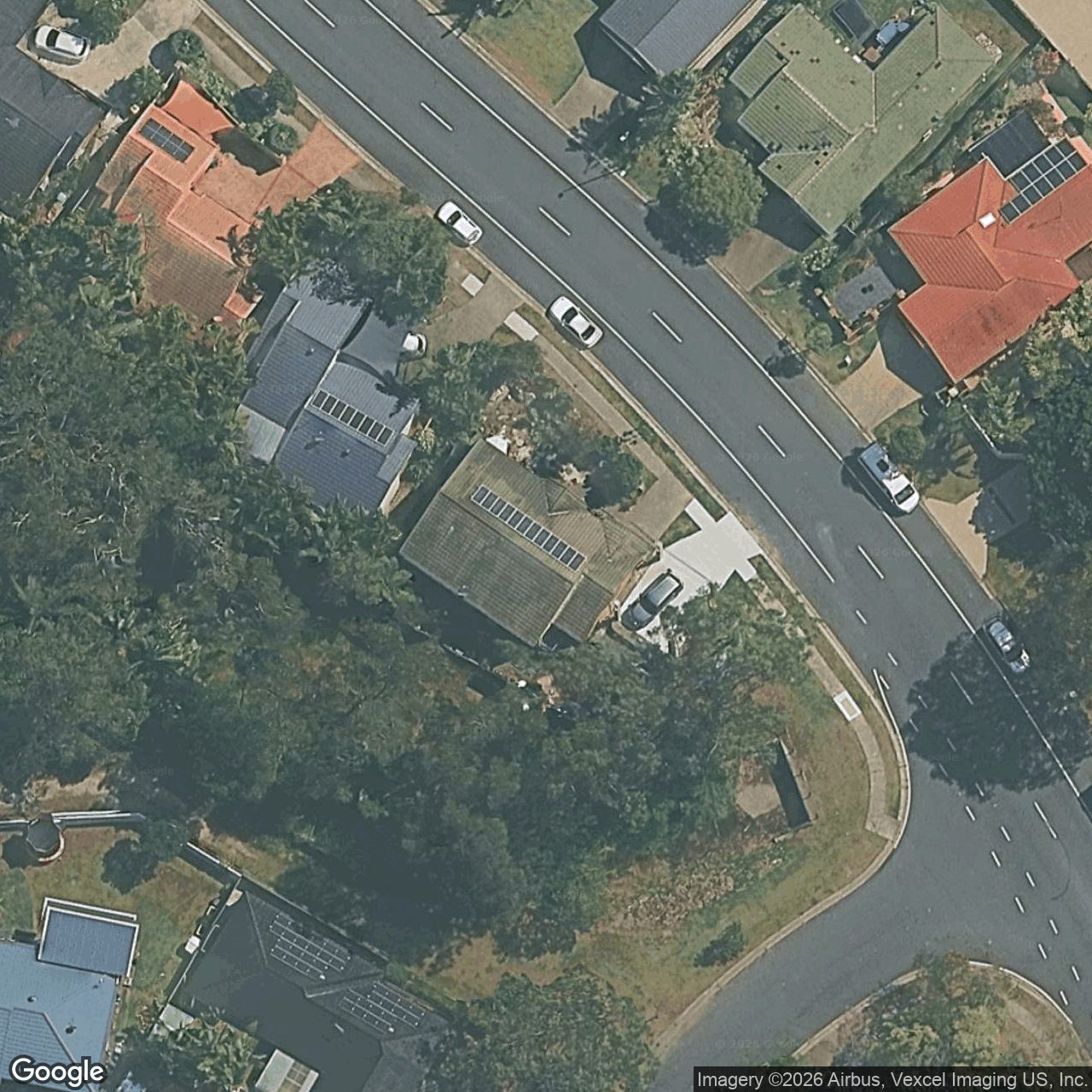 Aerial view of 32 Woodland Drive, Reedy Creek QLD 4227