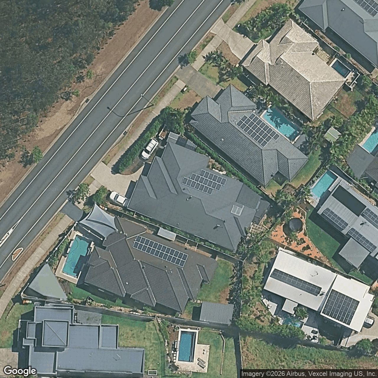 Aerial view of 16 Panorama Drive, Reedy Creek QLD 4227