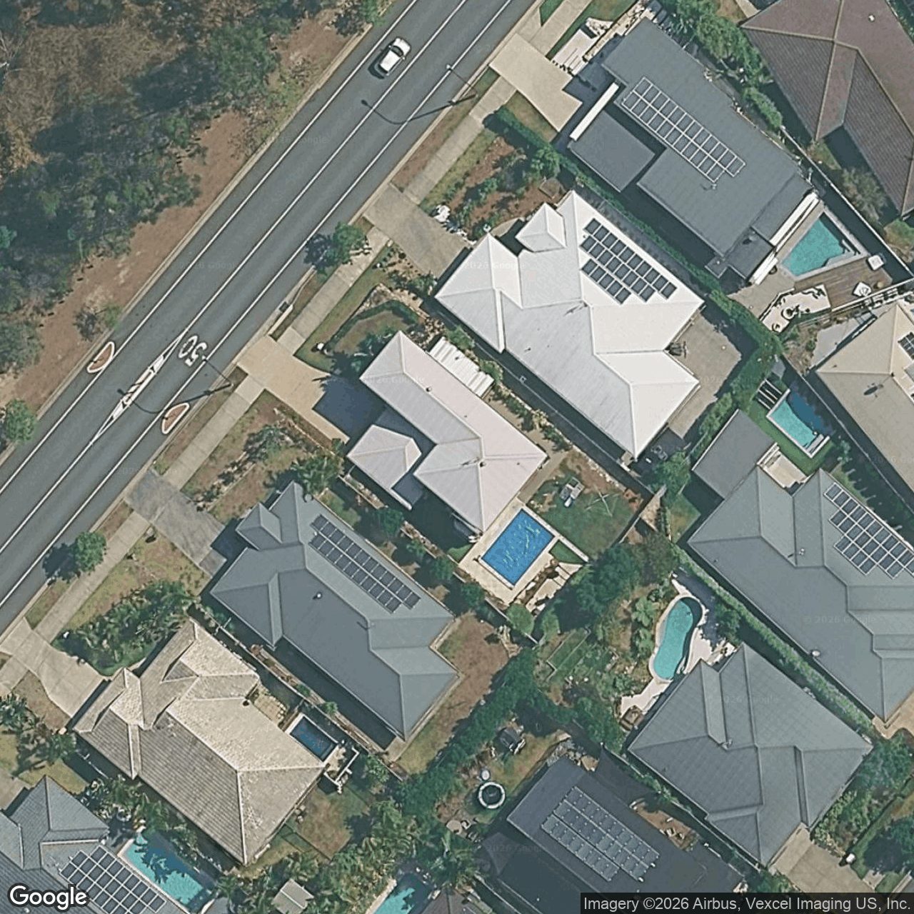 Aerial view of 8 Panorama Drive, Reedy Creek QLD 4227