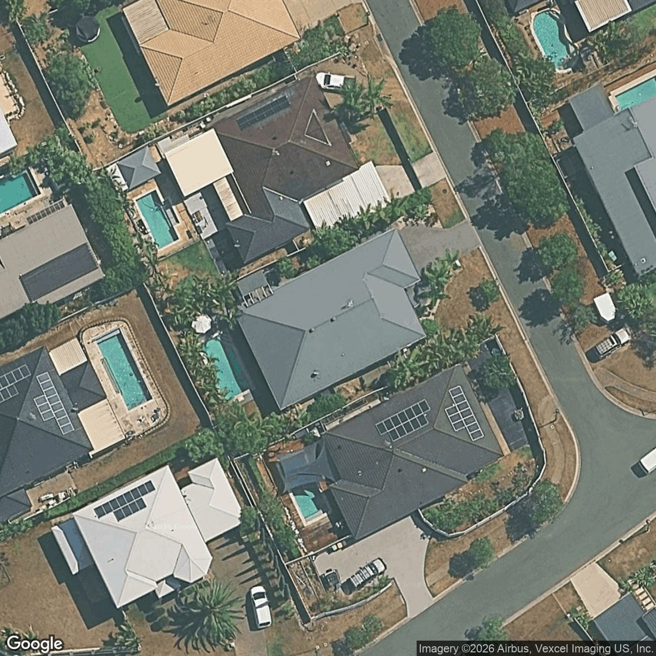 Aerial view of 23 Kauri Pine Street, Reedy Creek QLD 4227