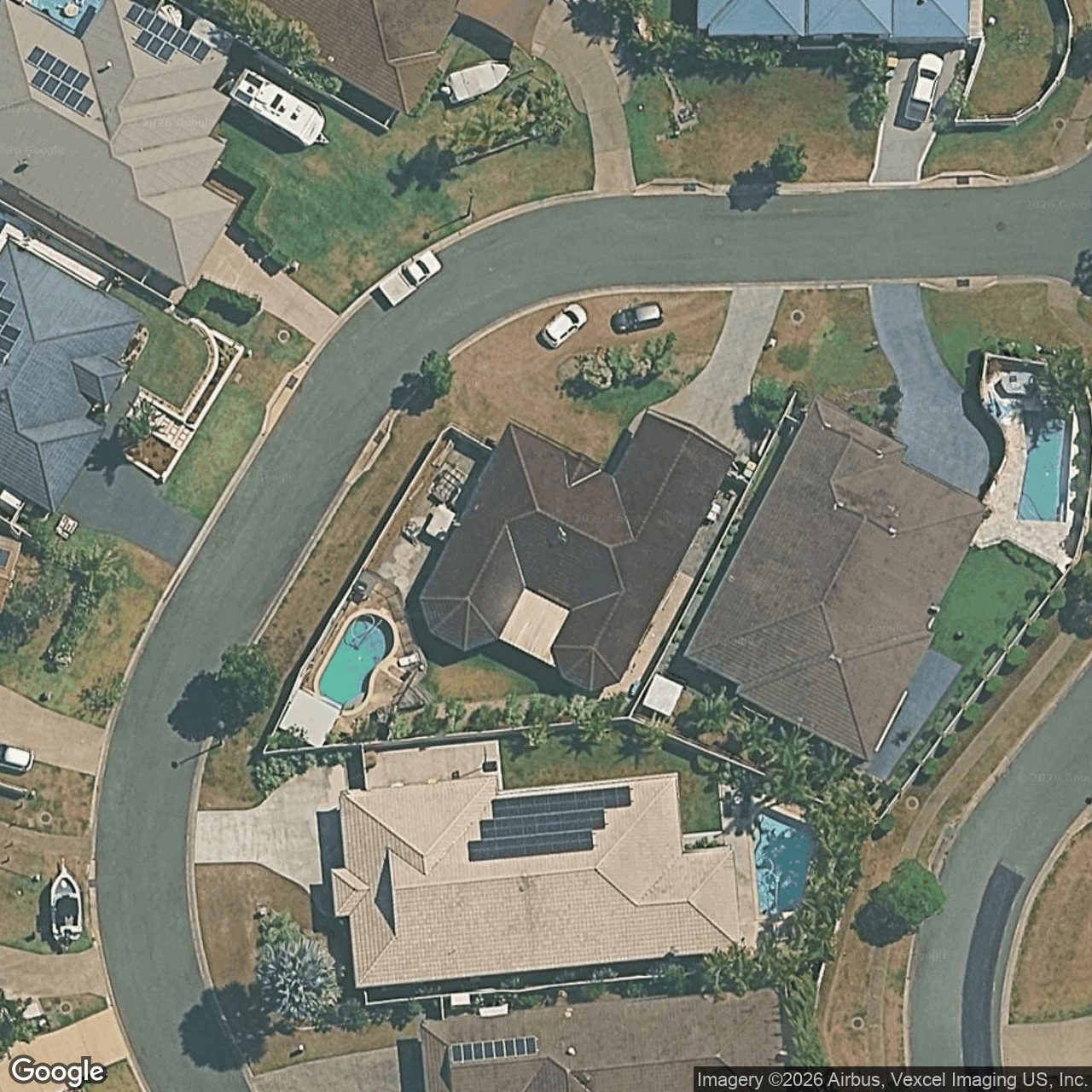 Aerial view of 4 Possumwood Place, Reedy Creek QLD 4227