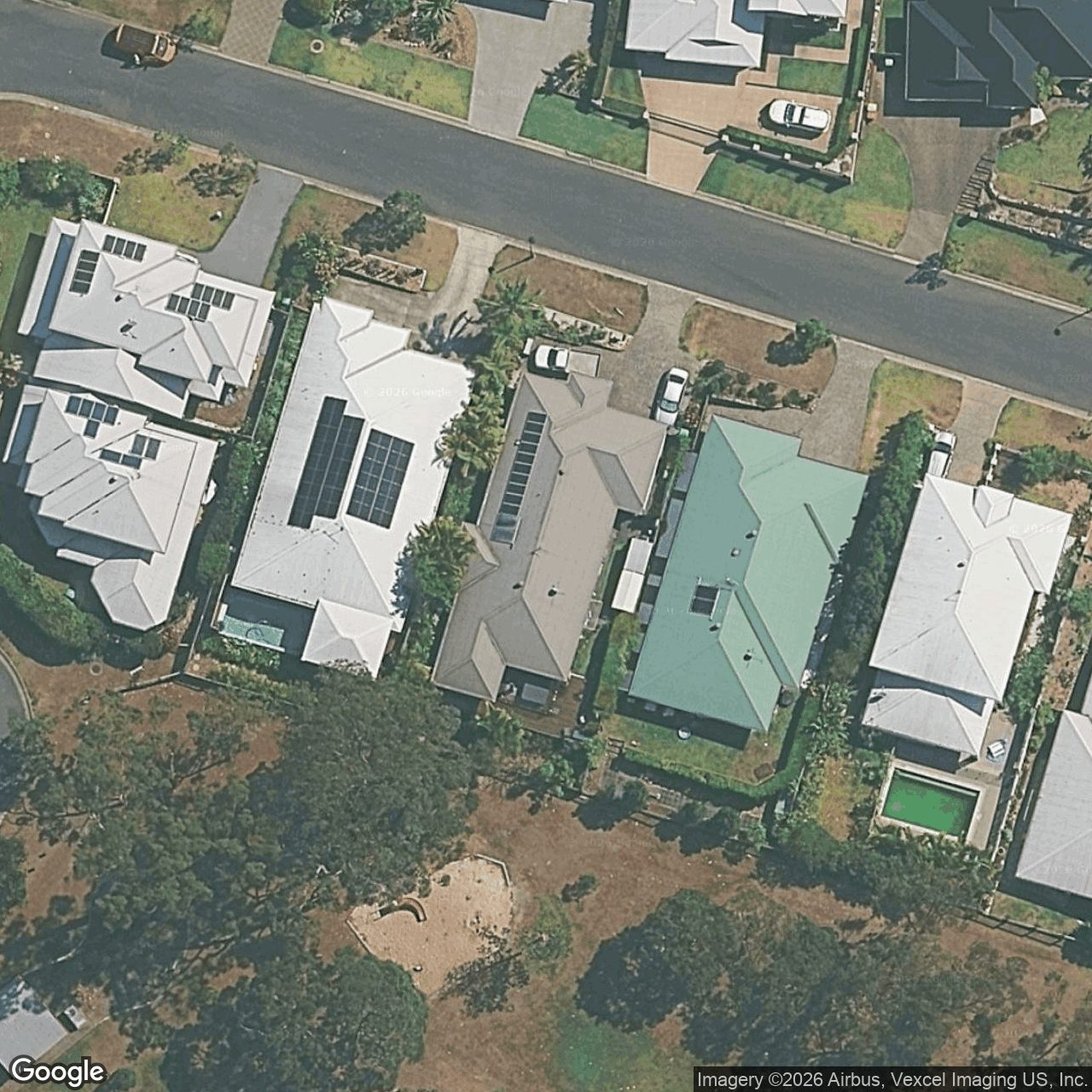 Aerial view of 9 Aquarius Street, Reedy Creek QLD 4227