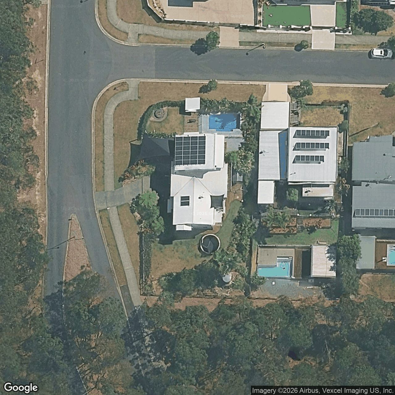 Aerial view of 38 Willow Tree Drive, Reedy Creek QLD 4227