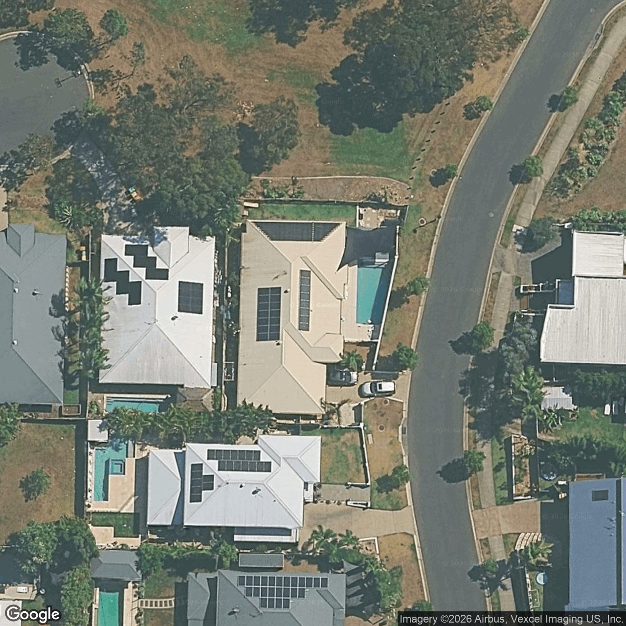 Aerial view of 13 Willow Tree Drive, Reedy Creek QLD 4227